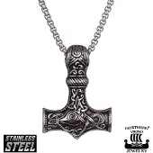 Northern Viking Jewelry NVJRS037 halsband Knotwork