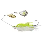 Savage Gear Da'Bush Spinnerbait Yellow White Silver 14 cm 21 g