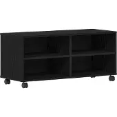 vidaXL TV-skåp Svart 90 x 35 x 40,5 cm Konstruerat trä
