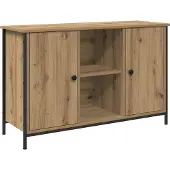 vidaXL TV-bänkset Artisan Ek 101 x 35 x 65 cm Konstruerat trä