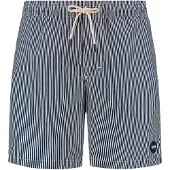 Shiwi Badshorts 'Mike' ljusblå / vit