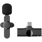 Lippa trådlös Lavalier-mikrofon - USB-C - Svart