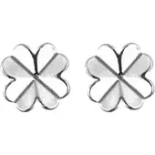 Kalevala Koru Four-Leaf Clover örhängen silver 2669180T