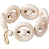 Aarikka Signe vit armband U008K A09673