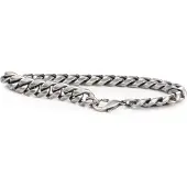Ace of Spades antik pläterad pansararmband Miami Cuban 10 mm SSB-8405AN/22cm