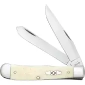 Case Knives Case Trapper 13310 Smooth Natural Bone 6254 SS, pocket knife