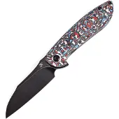 Kansept Knives Prometheus White Blue Red Nebu