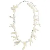 Pilgrim Halsband 'Light' vit