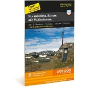 Nikkaluokta, Ritsem, Vakkotavare Tyvek fjällkarta