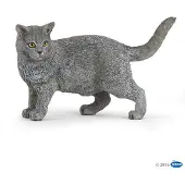 Papo Chartreuxkatt - L: 8 cm - - One Size - Leksaksdjur