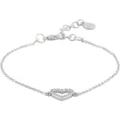 Sno of sweden Valentina försilvrat armband 1090-3200012