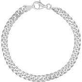 None Pansararmband i sterling silver 5.4 mm GD150/19.5