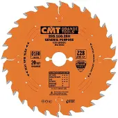Cmt Universal sågklinga 285; 160X2,2X20; Z28; 15°