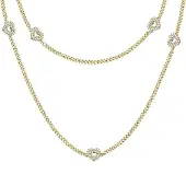 Morellato Incontri Gold Tone Rostfritt stål SAUQ03 Kvinnors halsband