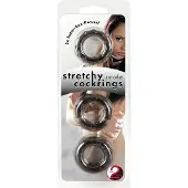 You2Toys - Penisring set - 3-pack - silikon grå