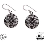 Northern Viking Jewelry Vegvisir örhängen NVJKK012