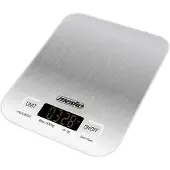 Mesko Home MS 3169, Elektronisk köksvåg, 5 kg, 1 g, Rostfritt stål, Vit, Rostfritt stål, Bänkdiskmaskin