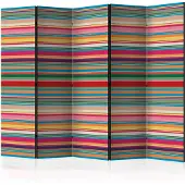 Artgeist Rumsavdelare / Skärmvägg - Subdued stripes II - 225x172