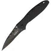 Kershaw Leek Linerlock A/O CF Damascus