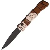 Piranha Knives Auto 21 Button Lock Camo