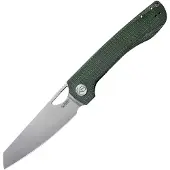 Kubey Elang. Green Micarta