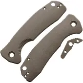 Honey Badger Knives Large Linerlock Handle Tan