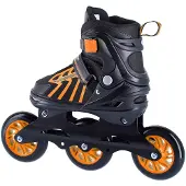 NILS Extreme NA18812A snabbjusterbara skridskor, orange stl. 29-33