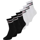 FILA Sockor röd / svart / vit