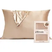Kitsch Satin Örngott, Standardstorlek, Champagne, 1 styck