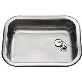 Juvel Intra Barents diskho K480, 48 x 34 cm med propp, borstad