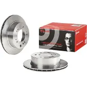 Brembo Bromsskiva 09B40910 bak, ventilerad, 1 Stycke