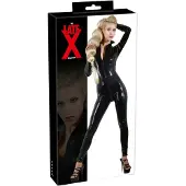 Late X - latexoverall - kattkvinna‑dräkt (svart)