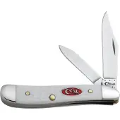 Case Knives Case Peanut Sparxx White Synthetic, 60188, 6220 SS pocket knife