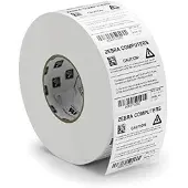 Zebra Z-Perform 1000D - Papper - slät - permanent akrylhäftning - obestruket - perforerad - vit - 102 x 178 mm 400 etikett (er) (1 rulle/rullar x 400) etiketter