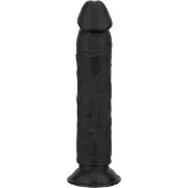 EasyToys - realistisk dildo - 17,5 cm (svart)