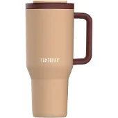 Kambukka Tumbler med Sugrör 950ml (Färg: Almond Dream)