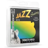 Thomastik JS110 Jazz Swing Flatwound Electric Brass Plated Trebles 10