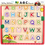 Barbo Toys BARBO Classic Puzzle Wooden ABC (SE)