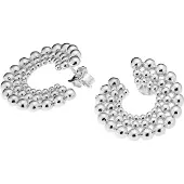 Lumoava Time silverhoops örhängen L54254220000