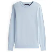 Tommy Hilfiger Tröja 'Essential' marinblå / ljusblå / röd / vit