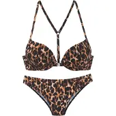 Bruno Banani Bikini beige / brun / svart