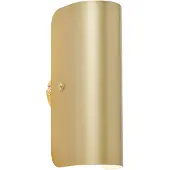 QAZQA Modern vägglampa guld 2-ljus - Gotthard