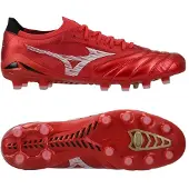 Mizuno Morelia Neo IV Beta Made in Japan FG Ruby Red - MORELIA 40: e röd/Vit/Svart - Gräs (FG), storlek 39