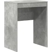 vidaXL Skrivbord Betonggrå 60 x 40 x 76 cm