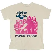 Ginza.se Status Quo: Unisex T-Shirt/Paper Plane (Natural) (Small)