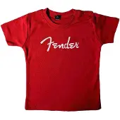 Ginza.se Fender: Kids Toddler T-Shirt/Logo (Red) (18-24 Months)
