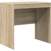 vidaXL Skrivbord Sonoma-ek 80 x 50 x 76 cm