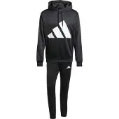 Adidas Träningsdräkt svart / vit