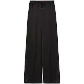 Ted Baker Umaibo Satin Joggingbyxor I Svart Med Vida Ben