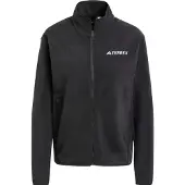 Adidas Funktionsfleecejacka ' Multi Full-Zip Fleece' svart / vit